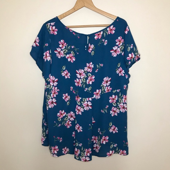Torrid / floral flowy blouse - Picture 2 of 6